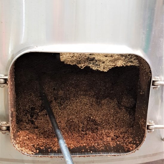 cleaning the malt brewing process